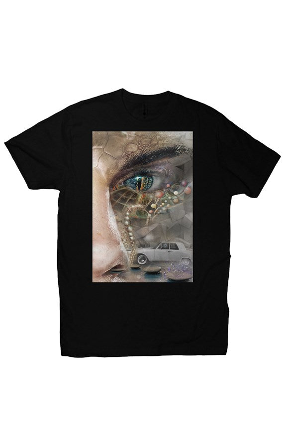 Fatbol Unisex Tee Projekt Seahorse Lincoln Eye Black