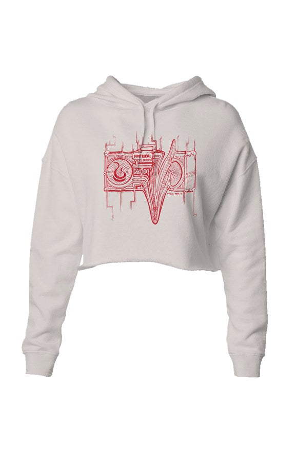 Fatbol Lightweight Crop Hoodie - 
