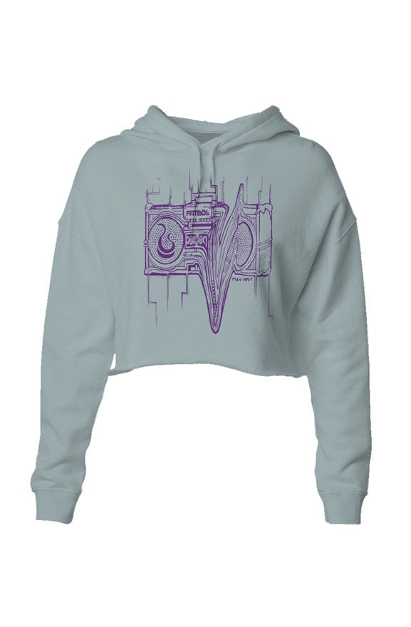 Fatbol Lightweight Crop Hoodie - 