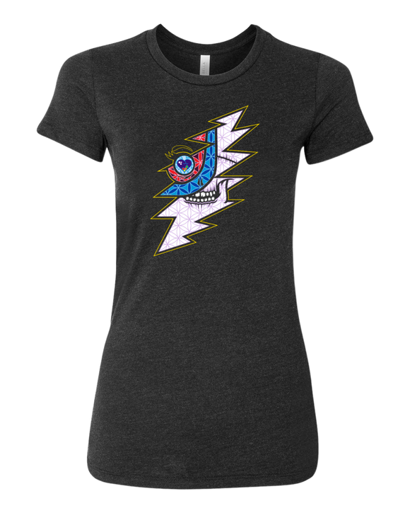 Fatbol Womens Crew - Skullface - 