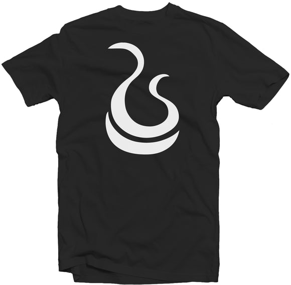 Men's Black Fatbol Crew Neck Tee 