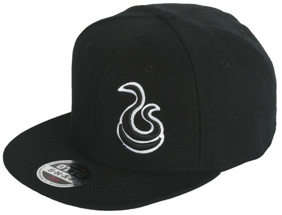 Hustle Snapback - Black/White - fatbol
