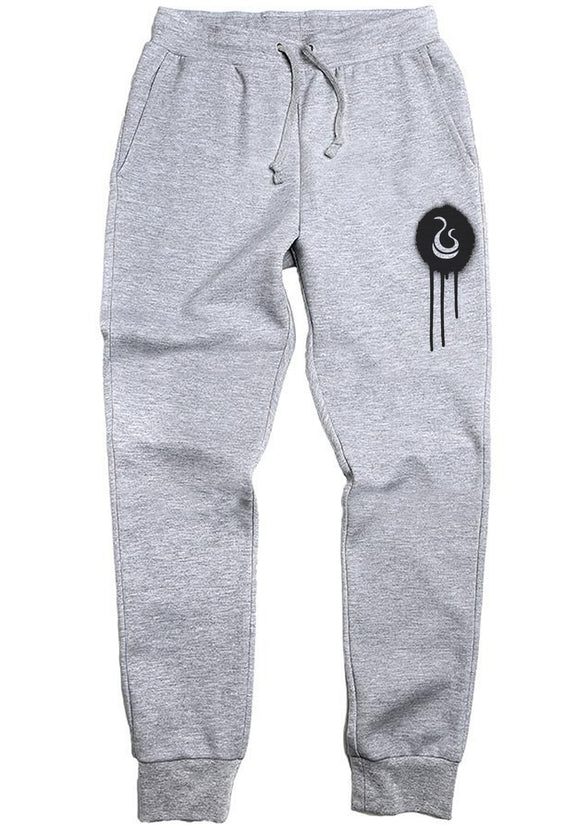 Fatbol Classic Joggers - Spray Tag - Carbon Heather